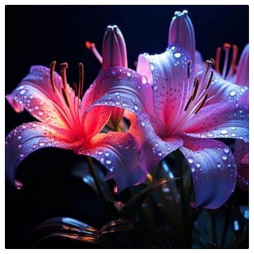 Lilien-Rhizome/Natürliches Wachstum/Kälte- und dürreresistent/Schnellwachsend-8 Rhizome-B von KEDROKJB