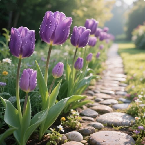 Tulpen-Rhizome/Natürliches Wachstum/Kälte- und dürreresistent/Schnellwachsend-4 Rhizome-B Tulpen-Rhizome/Natürliches Wachstum/Kälte- und dürreresistent/Schnellwachsend-4 Rhizome-B von KEDROKJB