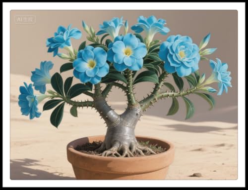 Wüstenrosen-Rhizome/Schnellwachsend/Natürliches Wachstum/Kälte- und dürreresistent-2 Rhizome-G Wüstenrosen-Rhizome/Schnellwachsend/Natürliches Wachstum/Kälte- und dürreresistent-2 Rhizome-G von KEDROKJB