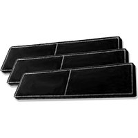 3x Geruchsfilter Ersatz für Miele dkf 18 mit Aktivkohle - Filter passend für Miele Umlufthauben DA2806 DA2808 DA2900 DA2905 DA2906 DUU2900 DUU1000 von KEENBERK