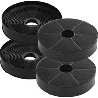 Super Sparset: 4 Stück Ersatzkohlefilter passend für Amica kf 17191 Dunstabzugshaubenzubehör Kohlefilter für kh 17187 e, kh 17188 e, fh 17174 e, fh Super Sparset: 4 Stück Ersatzkohlefilter passend für Amica kf 17191 Dunstabzugshaubenzubehör Kohlefilter für kh 17187 e, kh 17188 e, fh 17174 e, fh von KEENBERK