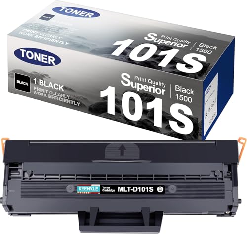 MLT-D101S Toner Kompatible für Samsung D101S MLT-D101S/ELS Schwarz Toner für Samsung ML-2160 ML-2165 ML-2165W ML-2168 SCX-3405W SCX-3405F SCX-3405 SCX-3405FW SCX-3400 SF760P SF760 (Schwarz) von KEENKLE