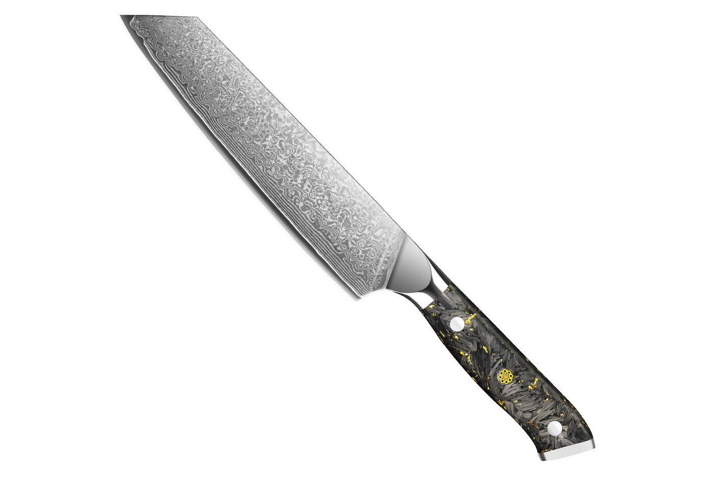 KEENZO Damastmesser Kiritsuke Messer Damast Chefmesser 20cm Klinge aus Damaststahl, Damaststahl KEENZO Damastmesser Kiritsuke Messer Damast Chefmesser 20cm Klinge aus Damaststahl, Damaststahl von KEENZO