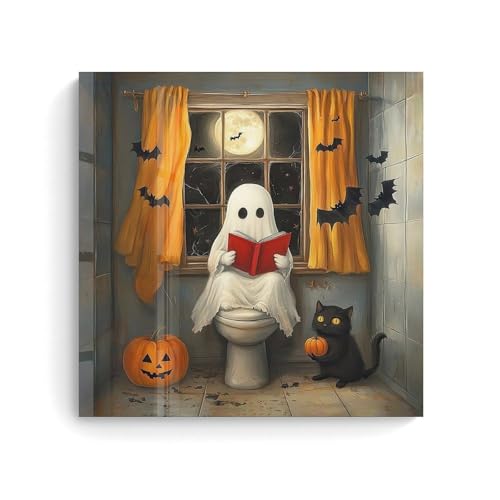 KEEP MARY Halloween Horror Stories Poster Dekorative Malerei Leinwand Wandkunst Wohnzimmer Poster Schlafzimmer Malerei 20x20inch(50x50cm) von KEEP MARY