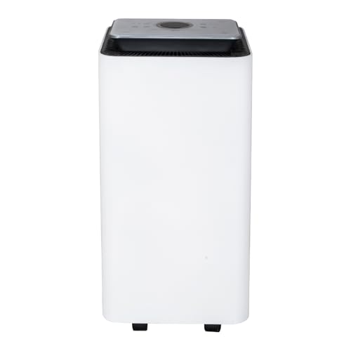 KEEPLUCK 12L/24H Luftentfeuchter Ideal für 18-24m² (45-60m³). Mit Touchscreen, regulierbarer Lüftung, leisen 42dB,1m Ablaufschlauch,Perfekt für Bad und Zimmer（FDD12) von KEEPLUCK