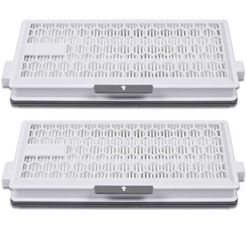 2 HEPA Airclean Plus 50 Filters für Miele Complete C3 Powerline, S8340 Staubsaugerfilter - Air Clean SF-HA 50 für Complete C2 C3 Compact C1 C2 - 2 Pack Staubsauger Ersatzteile Zubehör von KEEPOW von KEEPOW