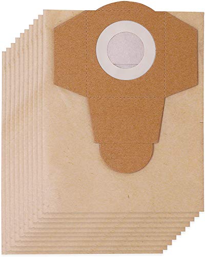 KEEPOW 10er Pack 20 L Staubsaugerbeutel Schmutzfangbeutel passend für Einhell Nass- und Trockensauger Neuverpackung von KEEPOW