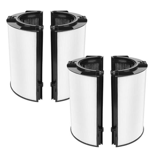 KEEPOW 2er-Pack Ersatzfilter für Dyson Luftreiniger HP04 TP04 DP04 PH04, 2-in-1 HEPA Filter und Aktivkohlefilter für Dyson Pure Hot and Cool von KEEPOW