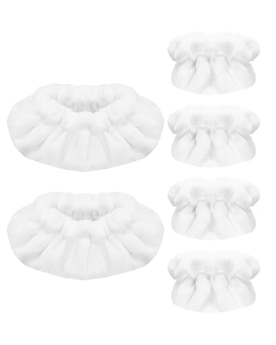 KEEPOW 6er-Pack kompatibel mit Dupray Neat Dampfreiniger Mikrofaser-Pads, 2 große Rechteck-Pads + 4 kleine Dreieck-Pads， Zubehör für Dupray Neat Handgerät zur Haushaltsreinigung von KEEPOW