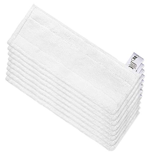 KEEPOW 8 Stück Mikrofasertücher für Kärcher SC1 SC2 SC3 SC4 SC5 Zubehör, Ersatztücher für Kärcher Dampfreiniger SC Easy Fix Serie von KEEPOW