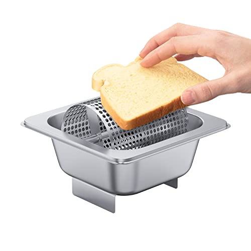 Butterscheibe für Grillplatte Edelstahl Butterstreuer Rad Butterroller für Brot Toast Brötchen Mais von KEESHA