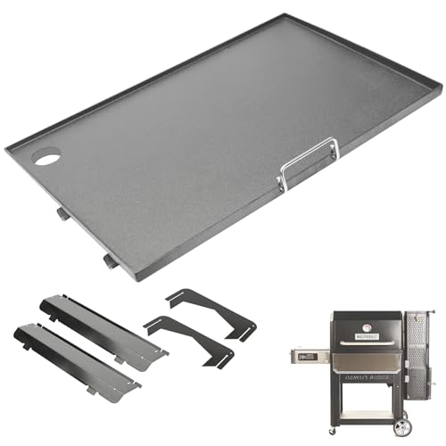 Masterbuilt Flat Top Grillplatte für Gravity Series 1050 Digital Holzkohlegrill, Volle Größe Grilleinsätze, Grillplatte Ersatz für MB20181622, MB20041320 Holzkohlegrill von KEESHA