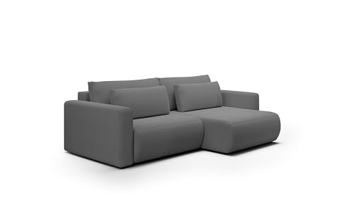 KEF-MEBLE Ecksofa Clinton – L-Form – 240x70x149 cm – Polstermöbel für Wohnzimmer – Liegefläche 135x200 cm – Mit Schlaffunktion – Linksseitig - Curio 93 KEF-MEBLE Ecksofa Clinton – L-Form – 240x70x149 cm – Polstermöbel für Wohnzimmer – Liegefläche 135x200 cm – Mit Schlaffunktion – Linksseitig - Curio 93 von KEF-MEBLE