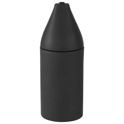 Spülmittelspender 200ml Seifenspender Auslaufsicherem Silikon Einfache Dosierung Soap Dispenser für Küche Bad Arbeitsplatte (Schwarz) von KEGAJEGA