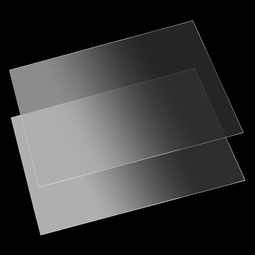 KEILEOHO Transparente Acrylplatte, A3, 3 mm dicke, transparente Plexiglasplatten, 420 x 297 x 3 mm, rechteckige Plexiglas-Kunststoffplatte für Bilderrahmen, Malerei, Display, 2 Stück KEILEOHO Transparente Acrylplatte, A3, 3 mm dicke, transparente Plexiglasplatten, 420 x 297 x 3 mm, rechteckige Plexiglas-Kunststoffplatte für Bilderrahmen, Malerei, Display, 2 Stück von KEILEOHO