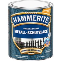 Hammerite - Metallschutzlack Hammerschlag dunkelgrau 0,75 l von HAMMERITE