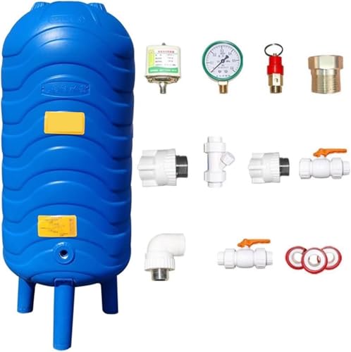 PE-Ausdehnungsbehälter，Druckbehälter Druckkessel Wasserdrucktank Mit Druckschalter, Große Vertikale Temporäre Brunnentanks aus PE(52.8Gal/200L-H130cmxW45cm) von KEJIAWU
