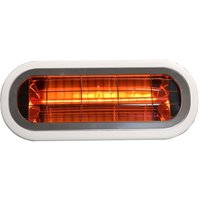 Elektrische Heizkörper Infrarot Kohlefaser 2000W für Innen- und Außenbereich Kekai Top Design 46x19x7,5 cm für Decke und Wand von KEKAI
