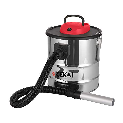 KEKAI Aschenabsauger, Edelstahl, 18 l, 1200 W, mit HEPA-Filter KT1201, handstaubsauger, bunt von KEKAI