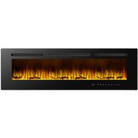 Kekai - Maine Einbau-Elektro-Wandkamin 173x10x46 cm 2000 w mit Feuersimulation Touchscreen & App-Anbindung von KEKAI