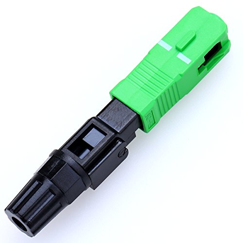 10 Stück eingebettete Schnellmontage SC-APC Verbinder überzogener Draht Glasfaserverbinder für spezielle Rundfunk CATV und Ftth von KELUSHI