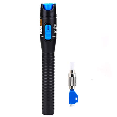 1KM Kunststoff Visual Fault Locator Faser Tester Detektor Meter mit Universal-Anschluss mit FC-Männlich-zu-LC-weiblich Adapter Kabel Tester für CATV Telekommunikation 1KM Kunststoff Visual Fault Locator Faser Tester Detektor Meter mit Universal-Anschluss mit FC-Männlich-zu-LC-weiblich Adapter Kabel Tester für CATV Telekommunikation von KELUSHI