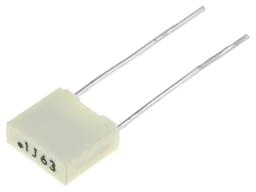 10X R82DC3100DQ50J-KEM16 Kondensator: Polyester 100nF 40VAC 63VDC Rastermaß: 5mm von KEMET