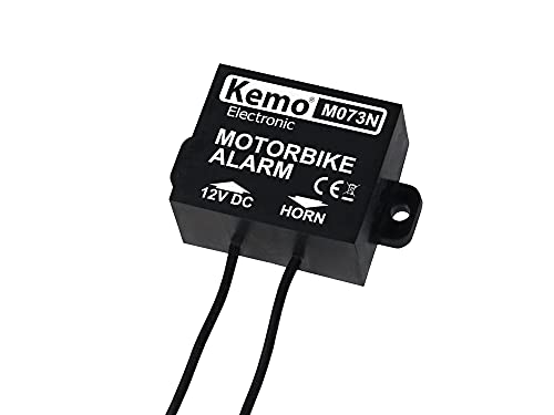 Kemo Motorrad-Alarm M073N Hupe Sirene oder zur Absicherung anderer Objekte geeignet Kemo Motorrad-Alarm M073N Hupe Sirene oder zur Absicherung anderer Objekte geeignet von KEMO