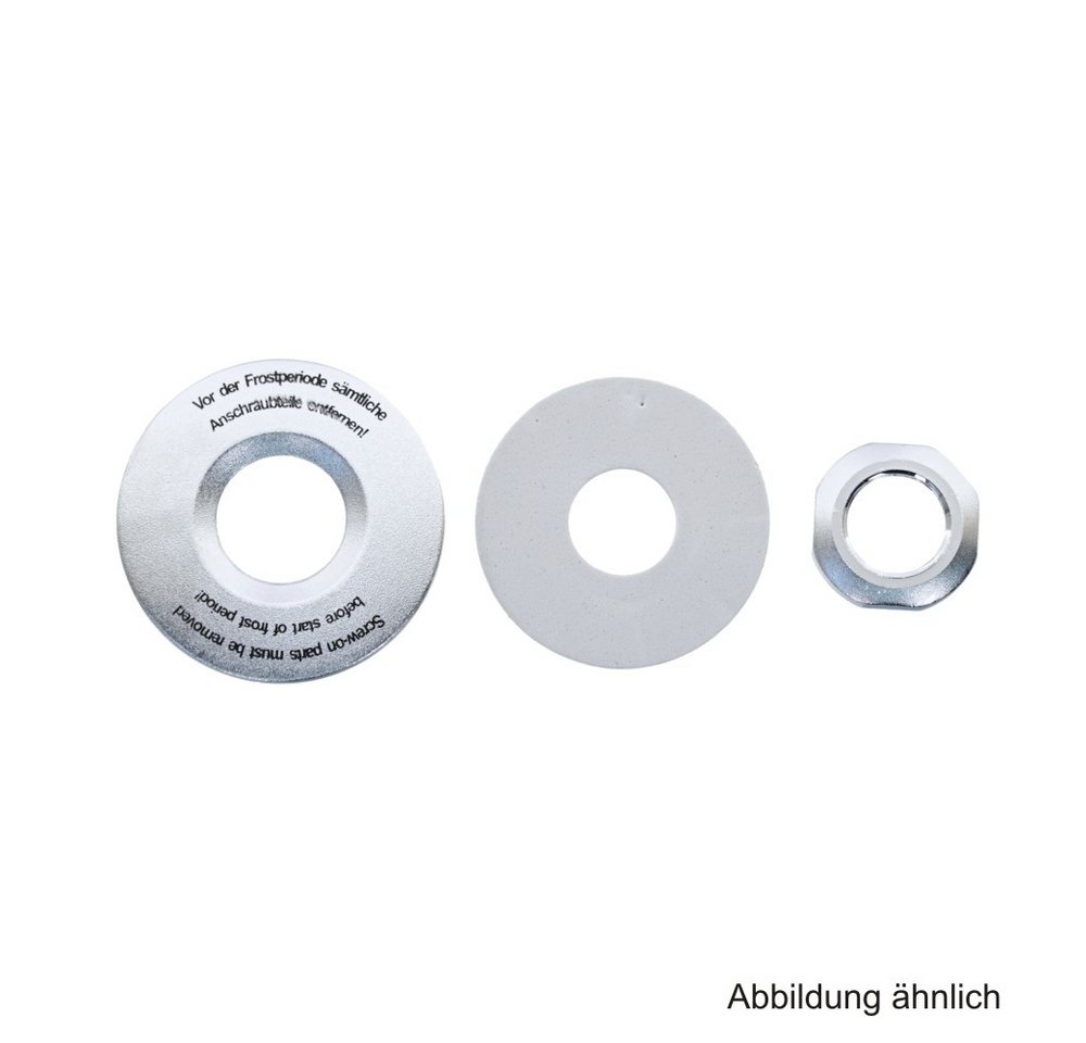 KEMPER Armaturen Wasserrohr Kemper Frosti zweiteilige Wandscheibe f. Frostsichere Außenarmatur, 57 von KEMPER Armaturen