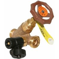 Sonderangebot Kemper Weser Kombi Freistromventil DN40 1 3/4' ag RV/Entl. für aggr. Was. 1451G04000 von KEMPER