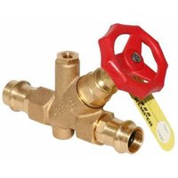 Sonderangebot Kemper Weser System-Absperrventil DN32 din-dvgw PN16 oE san-profipress 35mm 1903003200 von KEMPER