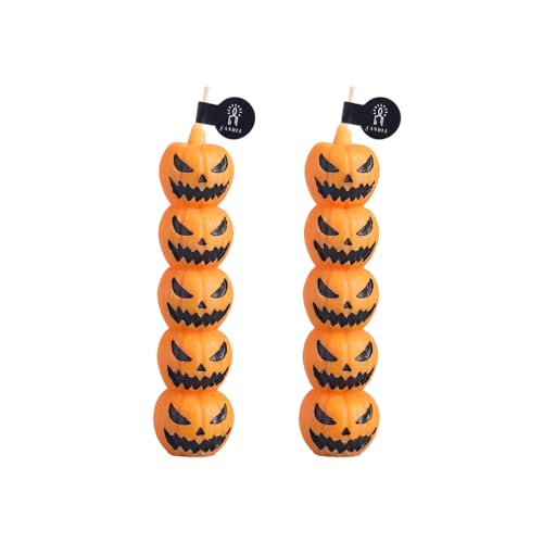 KEMUZ 2 Stück Lustige Und Exquisite Halloween Duftkerze,Simulation Einer Fingerkerze,Duftend Candle, Für Halloween- Oder Partydekorationhalloween Deko Innen, Für Gothic Rituale,Cosplay party (pumpkin) KEMUZ 2 Stück Lustige Und Exquisite Halloween Duftkerze,Simulation Einer Fingerkerze,Duftend Candle, Für Halloween- Oder Partydekorationhalloween Deko Innen, Für Gothic Rituale,Cosplay party (pumpkin) von KEMUZ