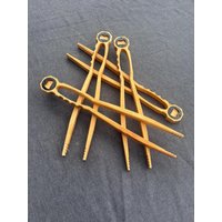Grillzange Mit Flaschenöffner - Buchenholz-Rustikal- 40 cm von KEManufakturen