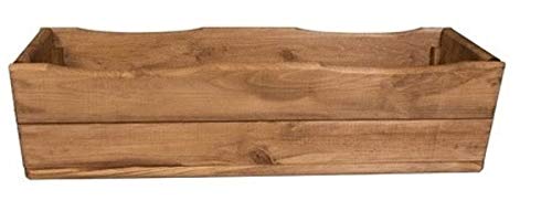 KENA D-8 Garden Holz Pflanzkasten Höchste Qualität Länge 44/64 cm (Länge 64 cm, Eiche) von KENA D-8