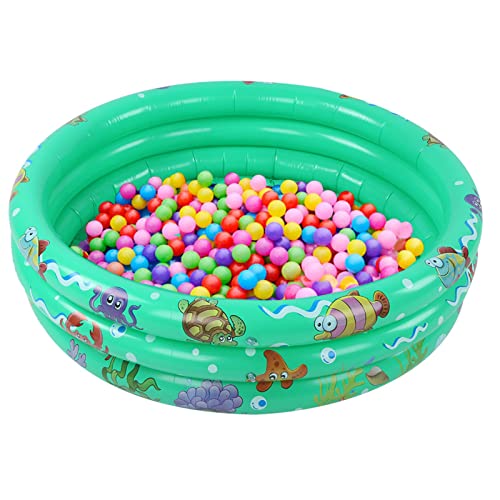 KENANLAN Baby Aufblasbarer Schwimmbad mit Weichem Cartoon -Design, PVC -Sommerpool für, Bequem zu Bedienen, Speziell für Konzipiert, Schöne Säuglings -Schwimmbades (M) von KENANLAN