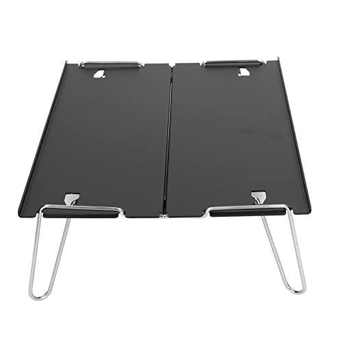 KENANLAN Klappkampingtisch, Ultra Light Mini Outdoor Tragbarer Aluminiumlegierung Faltbarer Tisch mit Aufbewahrungsbeutel, Zum Campen, Wandern, Angeln, Picknicks, Strandfahrten von KENANLAN