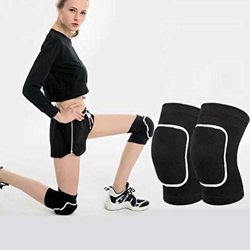 KENANLAN Knieschoner, Sport Knieschützer Kniebandage Kniestütze Kniekissen Bequeme Atmungsaktive Knieschoner aus Schwamm für Tanzen, Laufen, Radfahren, Yoga, Knieschutz, 1 Paar(M) von KENANLAN