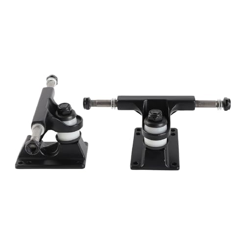 KENANLANur Skateboard Achsen, 2 Stück Skateboard Achsen Combo 3,25 Zoll ABEC Longboard Skateboard Zubehör (Schwarz) von KENANLAN