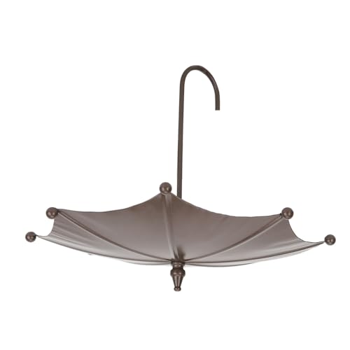 KENANLAN Regenschirmform Hängende Vogelfutterschale Vogel Muldel Metall Hanges Vogelfuttertablett Metall Badbad oder Trinker für Gartendekoration Im Freien KENANLAN Regenschirmform Hängende Vogelfutterschale Vogel Muldel Metall Hanges Vogelfuttertablett Metall Badbad oder Trinker für Gartendekoration Im Freien von KENANLAN