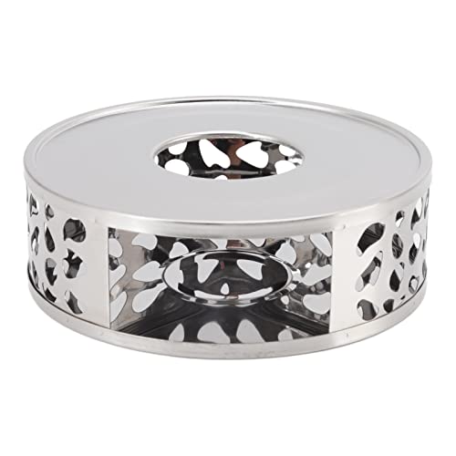 KENANLAN Tee -Set -Accessoires, Teekannenheizung, Edelstahlkerzenwärmer mit Hohlem Design für den Heimgebrauch (Unregelmäßiges Loch) von KENANLAN