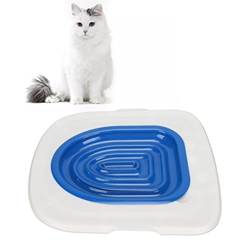 Katzentoiletten Trainingsset, Katzen WC-Sitz Toiletten Training System, Katzentoilette Katzenklo Toilettensitz Trainingssystem Universal Wiederverwendbare Katzentoilette Trainer für Haustier(A) von KENANLAN