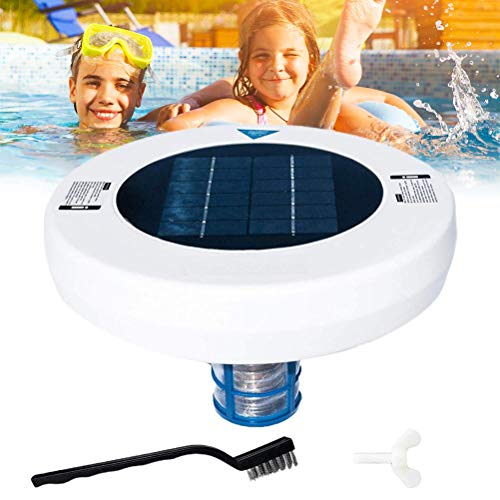 Solar-Pool-Ionisator, Poolreiniger, 27 x 26 x 21 cm, Solar-Pool-Ionisator, Kupfer, Silber-Ionen, Schwimmbadreiniger, Sicherheitswasserreiniger von KENANLAN