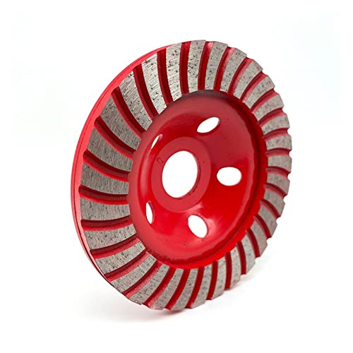 3 stücke 5 '' 125mm Turbo Diamantschleifbecher Rad Segment Schleifscheibe for Winkelschleifer Marmor Granit Beton Schleifwerkzeug,Lang anhaltende von KENBT