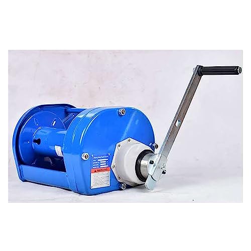 Autowinde, 0,5/1/2/3 Tonnen Autowinde, manuelles Auto-Traktionswerkzeug, kleiner Haushaltskran, multifunktional, zur Rettung von Autos in Schwierigkeiten,Reduzierter Aufwand(2T) von KENBT