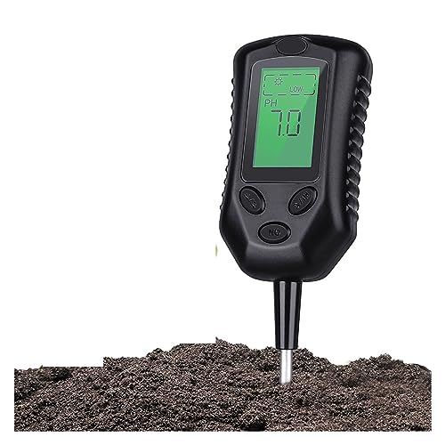 Bodenmessgerät PH/Feuchtigkeit/Sonnenlicht/Temperatur Feuchtigkeitsmesser Säuremonitor Gartenarbeit Landwirtschaft Pflanzen Feuchtigkeitssensor Tester, Zuverlässig und schnell Bodenmessgerät PH/Feuchtigkeit/Sonnenlicht/Temperatur Feuchtigkeitsmesser Säuremonitor Gartenarbeit Landwirtschaft Pflanzen Feuchtigkeitssensor Tester, Zuverlässig und schnell von KENBT