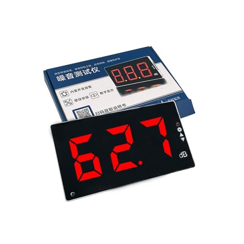 Dezibel-Messrät, wandmontierter Schallpelmesser, 30 dB bis 130 dB, professioneller Lärmüberwachungstester mit akustischem visuellen Alarm,Stabile Überwachung Dezibel-Messrät, wandmontierter Schallpelmesser, 30 dB bis 130 dB, professioneller Lärmüberwachungstester mit akustischem visuellen Alarm,Stabile Überwachung von KENBT