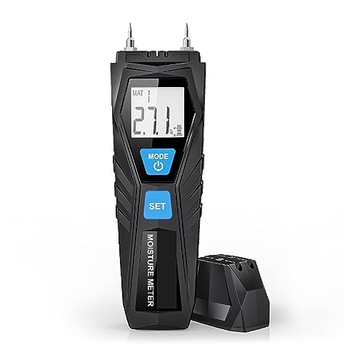 Digitales Holzfeuchtemessgerät, Hygrometer, Holzfeuchte, Holzfeuchtigkeitsdetektor, hochpräzise Sonde, 0–75% LCD-Display, Zuverlässig und schnell Digitales Holzfeuchtemessgerät, Hygrometer, Holzfeuchte, Holzfeuchtigkeitsdetektor, hochpräzise Sonde, 0–75% LCD-Display, Zuverlässig und schnell von KENBT