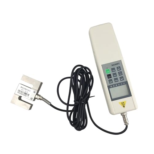 HP1K-100K Externes Push-Pull-Kraftmessgerät 1KN-100KN Digitalanzeige Krafttester Messgerät S-Typ-Sensoranzeige,Gute Zähigkeit(1K) von KENBT