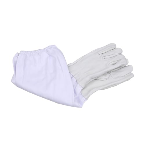 ,Imkerwerkzeug 5 paar Imkerei Schaffell Handschuhe Anti-Biene Anti-stich for Professelle Imkerei Imker Bienenzucht Werkzeuge ,Strumento per apicoltori von KENBT