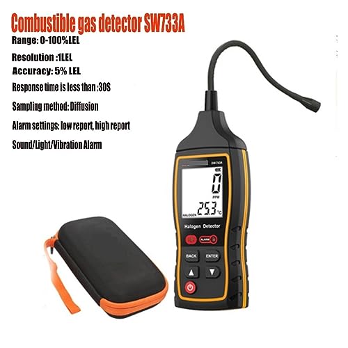 Kohlendioxid-Messgerät Handheld-Multifunktions-Gasdetektor CO2-Detektor Gasmonitor-Analysator Hochpräziser PM2.5-Detektor,Multifunktionsüberwachung(SW733A) von KENBT